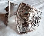 Antieke laat 19e eeuwse 800 zilveren Berber/Algerije armband, Verzenden, Zilver, Armband