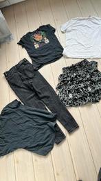 pakket set 164  170 meisje xs s rok shirt broek luipaard, Ophalen of Verzenden, Zo goed als nieuw, Maat 164