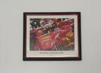 Michael Schumacher schilderij, Ophalen, Zo goed als nieuw