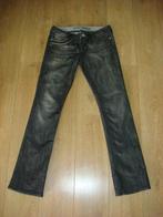 s74 - leuke zwart-grijze GUESS spijkerbroek ( maat 30), Guess, Zwart, Ophalen of Verzenden, Zo goed als nieuw