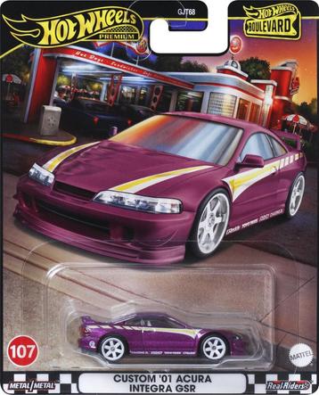 Hot Wheels Premium Custom '01 Acura Integra GSR - Boulevard beschikbaar voor biedingen