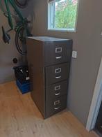 Vintage Dossierkast - Industrieel, Huis en Inrichting, Kasten | Roldeurkasten en Archiefkasten, Ophalen, Minder dan 50 cm, Gebruikt