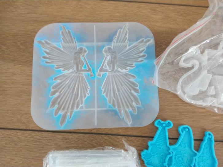 Epoxy resin hobby vormen mallen siliconen kerst, Hobby en Vrije tijd, Overige Hobby en Vrije tijd, Gebruikt, Ophalen of Verzenden