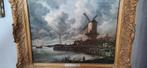 Ruisdael: Hollands Landschap met Molen, Antiek en Kunst, Kunst | Schilderijen | Klassiek, Ophalen of Verzenden