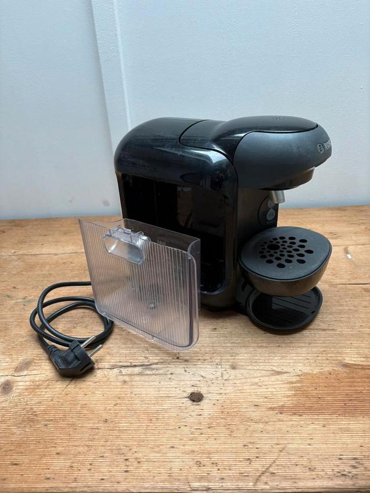 Bosch Tassimo Koffiepadmachine - (alleen ophalen), Witgoed en Apparatuur, Koffiezetapparaten, Zo goed als nieuw, Koffiepads en cups