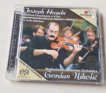 Haydn Sinfonia Concertante in B Flat Nikolic SACD 2007 beschikbaar voor biedingen