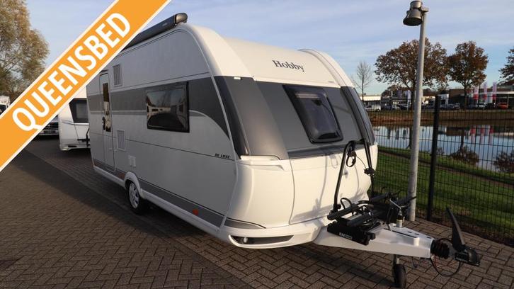 Hobby De Luxe 460 SFF 2025 Mover, Thule luifel, Ftsdrager., Caravans en Kamperen, Caravans, Bedrijf, tot en met 3, 1000 - 1250 kg