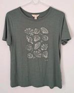 Seasalt Cornwall schelpen t-shirt maat M grijsgroen, Maat 38/40 (M), Nieuw, Ophalen of Verzenden, Korte mouw
