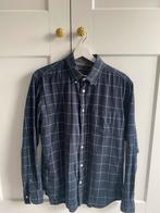 Marc O’Polo Flanellen Overhemd Maat L, Kleding | Heren, Ophalen of Verzenden, Zo goed als nieuw, Blauw, Halswijdte 41/42 (L)