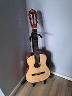 Gitaar, Ophalen of Verzenden, Zo goed als nieuw, Klassieke of Spaanse gitaar, Met koffer