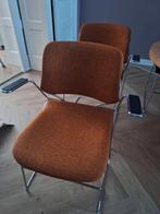 Vintage Matrix krueger stoelen eetstoelen eetkamerstoelen 6, Ophalen, Zo goed als nieuw, Zwart, Vier