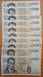 77# België 10x 20 Francs 1964 P138, Postzegels en Munten, Bankbiljetten | België, Ophalen of Verzenden