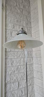 Uniek! Originele Art Deco staande vloerlamp met glazen kap, Huis en Inrichting, Lampen | Vloerlampen, Ophalen, 150 tot 200 cm