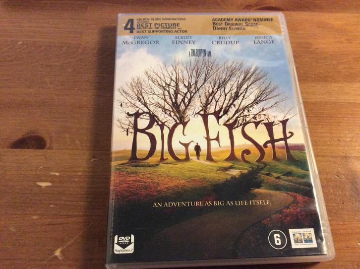 Big Fish. dvd, Cd's en Dvd's, Dvd's | Avontuur, Gebruikt, Vanaf 6 jaar, Ophalen of Verzenden