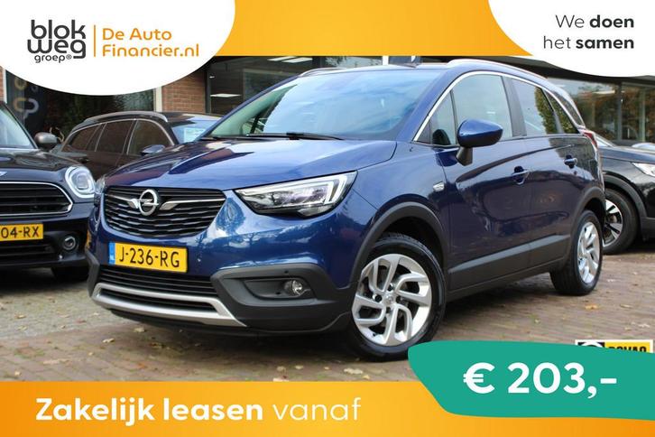 Opel Crossland 1.2 Turbo 110PK Innovation + 16" € 14.700,0, Auto's, Opel, Bedrijf, Te koop, Crossland X, ABS, Achteruitrijcamera