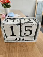 Datum decoratie, Huis en Inrichting, Ophalen, Zo goed als nieuw, Minder dan 50 cm, Minder dan 50 cm