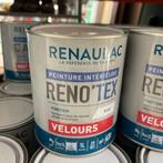 PARTIJ 100x Renaulac Verf Lak Wit Basis 1 Liter Potten, Doe-het-zelf en Verbouw, Verf, Beits en Lak, Renaulac, Wit, Nieuw, Ophalen of Verzenden