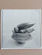 Lux Buurman persfoto Baby engel op een stapel borden, Verzenden