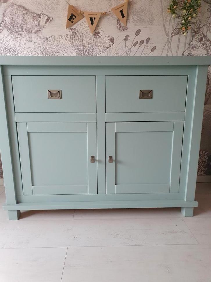 Kast / commode, Huis en Inrichting, Kasten | Dressoirs, Gebruikt, 100 tot 150 cm, 25 tot 50 cm, Met lade(s), Met deur(en), Met plank(en)