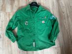 Groene scouting blouse Welpen in maat 152, nieuwstaat, Verzamelen, Scouting, Ophalen of Verzenden, Zo goed als nieuw, Kleding