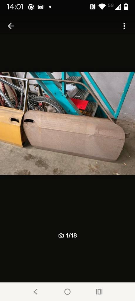 Fiat 850 Coupe Onderdelen - Groot Lot!, Auto-onderdelen, Carrosserie en Plaatwerk, Spatbord, Fiat, Mercedes-Benz, Oldtimer onderdelen