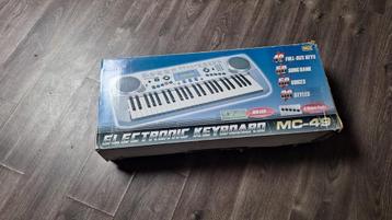 Keybord z.g.a.n.Medeli MC49A beschikbaar voor biedingen
