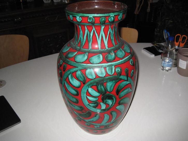 XXL Vaas Scheurich West - Germany / 48 cm / diameter 30 cm /, Huis en Inrichting, Woonaccessoires | Vazen, Zo goed als nieuw, Overige kleuren