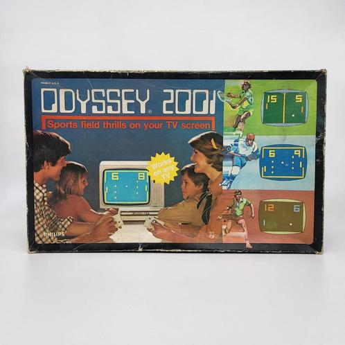 Philips Odyssey 2001- CIB - Vintage home-console, Spelcomputers en Games, Spelcomputers | Overige, Gebruikt, Ophalen of Verzenden