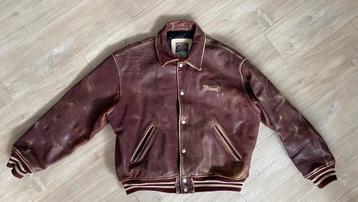 Diesel leren jas vintage jaren ‘90