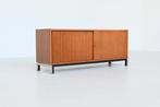 Theo Tempelman dressoir walnoten vintage design jaren 60, Overige houtsoorten, 150 tot 200 cm, Vintage, Ophalen of Verzenden