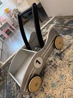 Houten loopauto / baby walker, Kinderen en Baby's, Speelgoed | Babyspeelgoed, Ophalen of Verzenden, Gebruikt, Auto, Met wieltjes