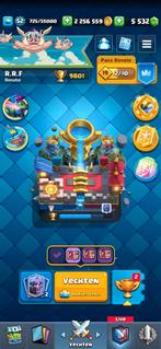 Clash royale account, Spelcomputers en Games, 1 speler, Ophalen, Vanaf 3 jaar
