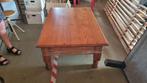 Houten Salontafel, Huis en Inrichting, Tafels | Salontafels, Ophalen, Gebruikt, Landelijk, Minder dan 50 cm