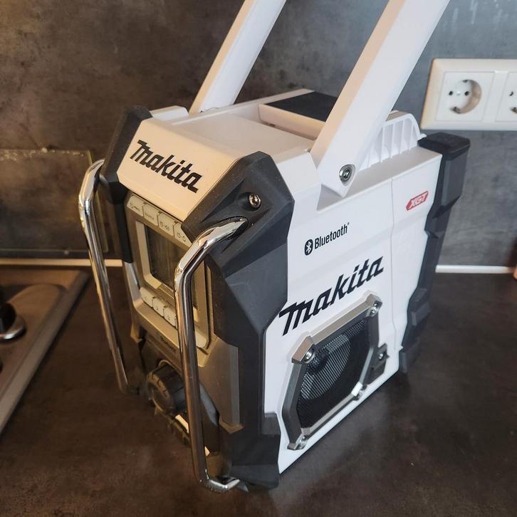 Makita witte Bouwradio met Bluetooth, Audio, Tv en Foto, Radio's, Bouwradio, Ophalen of Verzenden