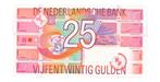 Nederland 25 Gulden 1989 Roodborstje, Postzegels en Munten, Bankbiljetten | Nederland, Ophalen of Verzenden, 25 gulden, Los biljet