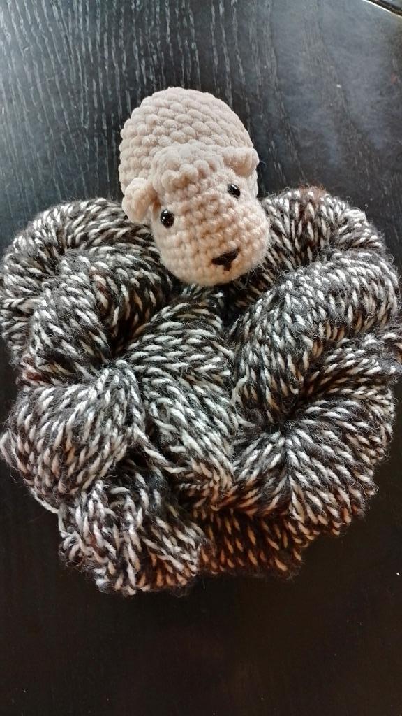 Handgesponnen wolmix alpaca en merino wol - heel zacht, Hobby en Vrije tijd, Breien en Haken, Nieuw, Breien of Haken, Wol of Garen