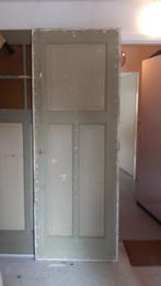 Oude paneeldeur jaren 1920, Doe-het-zelf en Verbouw, Deuren en Horren, Ophalen, Gebruikt, Minder dan 80 cm, Binnendeur