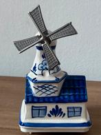 Oude hollandse delfts porselein muziekdoos molen, Antiek en Kunst, Antiek | Wandborden en Tegels, Ophalen of Verzenden