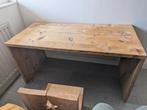 Steigerhout Kinder tafel met stoel, Huis en Inrichting, Gebruikt, 100 tot 150 cm, 50 tot 75 cm, Ophalen of Verzenden