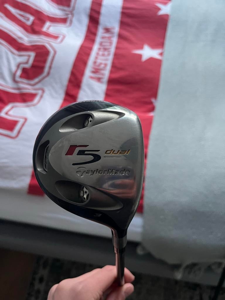 Taylormade R5 Dual Houten 3 - Goede Staat, Sport en Fitness, Golf, Ophalen of Verzenden, Gebruikt, Club, Overige merken