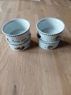 4 soufle bakjes. Apilco Elysian Garden, Ophalen of Verzenden, Zo goed als nieuw