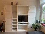 Wandmeubel van oude ptt lockers, Huis en Inrichting, Kasten | Lockerkasten, Ophalen, Gebruikt, Design