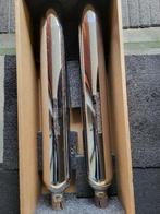 Harley Touring 2009-2016 originele Slip-On dempers chroom, Motoren, Ophalen of Verzenden, Gebruikt