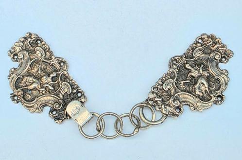 Antieke Zilveren Tassen Beugel Haak, Antiek en Kunst, Antiek | Goud en Zilver, Verzenden