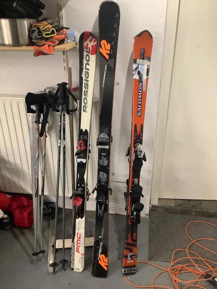 Ski s, Sport en Fitness, Skiën en Langlaufen, Gebruikt, Ski's, Skiën, Rossignol, Carve, 160 tot 180 cm, Ophalen