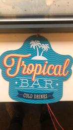 Uithangbord bar 25cm 25cm, Ophalen of Verzenden, Zo goed als nieuw