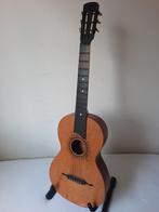 Parlorgitaar met koffer ca 1910, Ophalen, Gebruikt, Klassieke of Spaanse gitaar, Met koffer