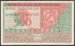 Indonesia 500 Rupiah 1952 Mooie Kwaliteit, Verzenden, Zuidoost-Azië, Los biljet