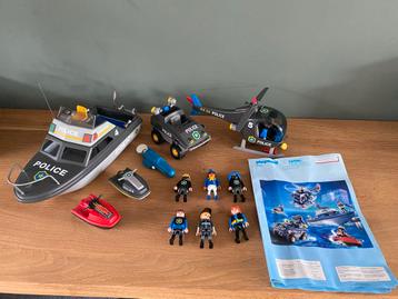Playmobil Politie Grote politie inzet te water beschikbaar voor biedingen