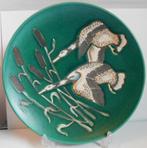 Grote Ceramano wandbord "Stedy Anse" Germany, Antiek en Kunst, Antiek | Wandborden en Tegels, Ophalen of Verzenden